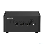 Платформа системного блока Nettop ASUS NUC Model: NUC15CRH, Intel Core 3 Processor 100U, 2xDDR5-5600 SO-DIMM supp, Intel Graphics, Wi-Fi 7, BT v5.4, 3xUSB 3.2 Gen2, 1xUSB 2.0, 1xUSB 3.2 Gen2 Type-C + 2xT-bolt (incl. DP 2.1 and USB4), 2xHDMI 2.1, 1xRJ45 LAN, 1xDC-in, Supp:128Gb~8TB M.2 2280 NVMePCIe5.0 x 4 SSD or 128Gb~8TB M.2 2280 NVMePCIe4.0x4 SSD+128Gb~2TB M.2 2242 NVMePCIe4.0x4 SSD, 19VDC, 6.32A, 120W Adapter, W/O OS, ASUS LOGO, черный