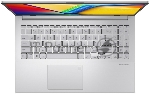 Ноутбук ASUS E1504FA-BQ1929/15.6"/IPS/AMD Ryzen 5 7520U/16Gb/512Gb SSD/AMD Radeon Graphics/DOS/серебристый/1.63kg