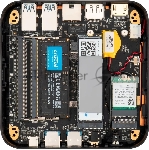 Мини ПК IRU Tactio 525 Ryzen 7 6800H (3.3) 16Gb SSD 1Tb 680M Win 11Pro GbitEth WiFi BT черный (2113231)