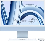 Моноблок Apple iMac A2874 24" 4.5K M3 8 core (4) 8Gb SSD 512Gb 10 core GPU macOS WiFi BT 143W клавиатура мышь Cam синий 4480x2520