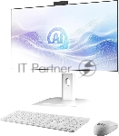 Моноблок MSI Modern AM273QP AI 1UM-095XRU 27" WQHD Core Ultra 7 155H (1.4) 16Gb SSD1Tb Graphics CR без ОС 2.5xGbitEth WiFi BT 120W клавиатура мышь Cam белый 2560x1440