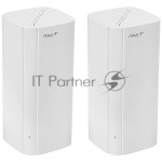 Mesh Wi-Fi 7 система Tenda EE3 Pro(2-pack) BE3600, до 688 Мбит/с на 2,4 ГГц + до 2882 Мбит/с на 5 ГГц, 3x1 Гбит/с