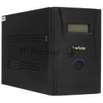 Источник бесперебойного питания ExeGate Smart LB-2200.LCD.AVR.4SH / 2200 ВА / 1300 Вт / 4 x CEE 7 (евророзетка)