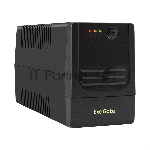 Источник бесперебойного питания ExeGate Power NB-800.LED.AVR.2SH (800VA/480W, LED, AVR, 2*Schuko, батарея 12V 9Ah, Black)
