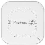 Точка доступа ZyXEL NebulaFlex NWA90BE, Wi-Fi 7, 5012 Мбит/с, 1xRJ45, белый