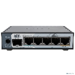 Маршрутизатор MikroTik hEX S (2025) E60iUGS, 5×1 Гбит/с + 1×2.5 Гбит/с SFP, управляемый