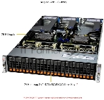 Серверная платформа Supermicro AS-2125HS-TNR H13DSH, CSE-HS219-R1K63P-A,RoHS