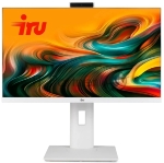 Моноблок IRU Tactio 23IP 23.8" Full HD i5 12400 (2.5) 16Gb SSD512Gb UHDG 730 Windows 11 Pro WiFi BT 120W Cam черный 1920x1080 (RUS)