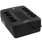 Источник бесперебойного питания UPS SAFE PRO 650, Li-AS, Br, 600/360 ВА/Вт, LED, USB, RJ11/45, SCHUKOx8, 1*7 Ач