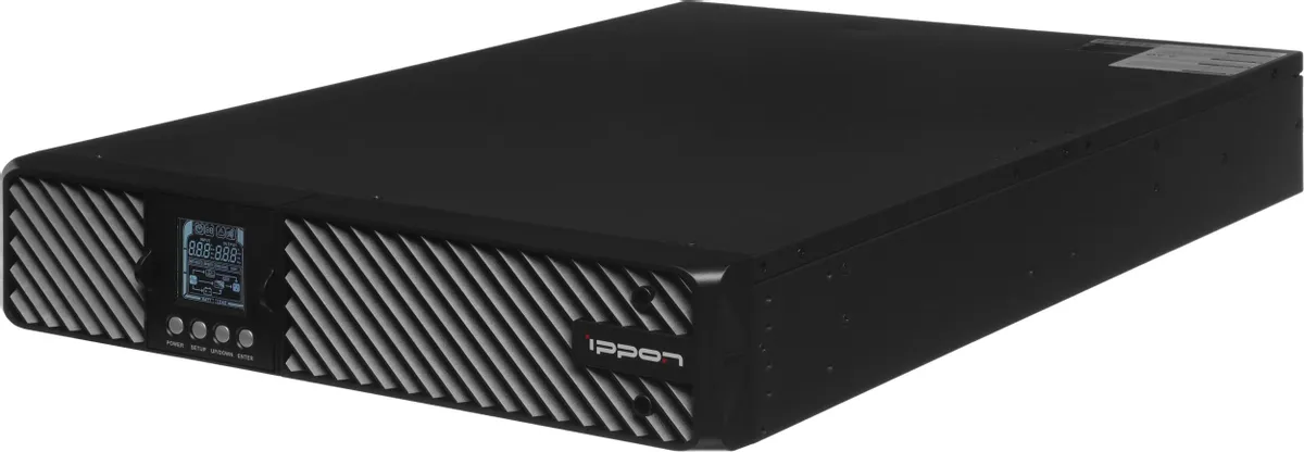 Источник бесперебойного питания Ippon Pacific II 3000 / 3000 ВА / 2700 Вт / 8 x IEC 320 C13, 1 x IEC 320 С19
