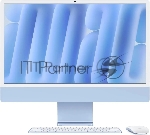 Моноблок Apple iMac A3137 24" 4.5K M4 10 core (4) 16Gb SSD256Gb 10 core GPU macOS WiFi BT 143W клавиатура мышь Cam синий 4480x2520