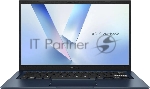 Ноутбук Asus VivoBook 14 X1404VA-I712512 Core i7 1355U 12Gb SSD512Gb Intel UHD Graphics 14" IPS FHD (1920x1080) Windows 11 Home Multi Language blue WiFi BT Cam (90NB10I1-M016A0)