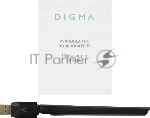 Адаптер USB Digma D-BT60 BT6.0+EDR class 1 200м черный