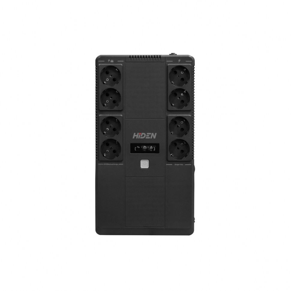 Источник бесперебойного питания HIDEN ULS1000EF / 1000 ВА / 600 Вт / 8 x CEE 7 (евророзетка)