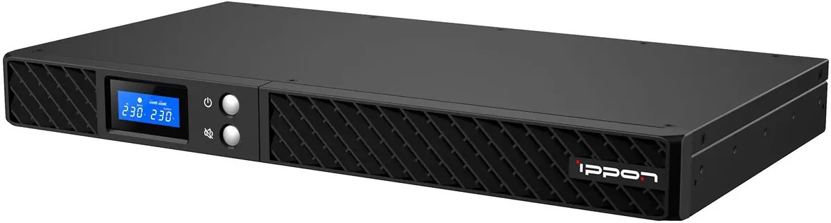 Источник бесперебойного питания Ippon Pacific II 1U 700 / 700 ВА / 630 Вт / 6 x IEC 320 C13