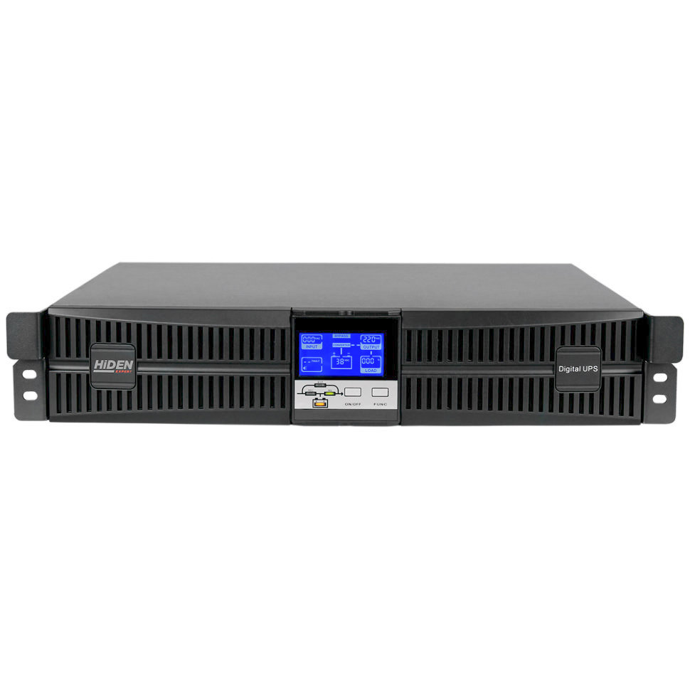 Источник бесперебойного питания HIDEN EXPERT UDC9201H-RT / 1000 ВА / 900 Вт / 6 x IEC 320 C13