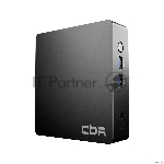 Мини-ПК CBR MiniPC-SMCR-DT03/ N4500/ AC WIFI/ RJ45/ 8G LPDDR4 (4G LPDDR4*2)/ 256G PCIe Gen3/ Plastic housing/ 12V 3A adaptor