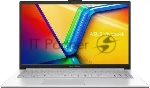 Ноутбук Asus Vivobook Go 15 E1504FA-BQ5529/15.6"/IPS/AMD Ryzen 5 40/16Gb/256Gb SSD/AMD Radeon 610M/без ОС/серебристый/1.63kg