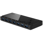 Сетевое оборудование TP-Link UH700 7 ports USB 3.0 Hub,Desktop, a 12V/2.5A Power Adapter included