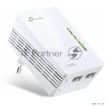 Сетевое оборудование TP-Link TL-WPA4220 300Mbps Wireless AV500 Powerline Extender, 500Mbps Powerline Datarate, 2 10/100Mbps Fast Ethernet ports, HomePlug AV, Plug and Play, WiFi Clone, Single Pack