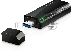Маршрутизатор TP-Link SOHO Archer T4U AC1200 Dual Band Wireless USB Adapter, Realtek, 2T2R, 867Mbps at 5Ghz + 300Mbps at 2.4Ghz, 802.11ac/a/b/g/n, WPS button, USB 3.0 interface, 1 USB extension cable, internal antenna