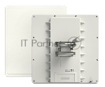 Точка доступа MikroTik RB911G-5HPacD-QRT QRT 5 ac (24dBi 11 degree Dual Chain 5Ghz 802.11ac integrated antenna, 720MHz CPU, 128MB RAM, Gigabit Ethernet, POE, PSU, pole mount, RouterOS L4)