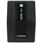 Источник бесперебойного питания ExeGate Power Back BNB-600 / 600 ВА / 360 Вт / 2 x CEE 7 (евророзетка)