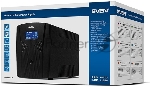 Источник бесперебойного питания UPS Sven Pro 1500 (1000 WA, LCD, USB, RG-45, 3 евро розетки)