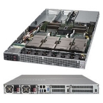 Серверная Платформа SuperMicro SYS-1028GQ-TXR X10DGQ-O-P (Up to 4x NVIDIA Tesla P100 SXM2) 1U Dual Intel Xeon E5-2600V4, 16x 288-pin DDR4 DIMM slots, RPSU (1+1) 2000W Titanium