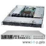 Серверная Платформа SuperMicro 5019S-WR no CPU(1) E3-1200v5/6thGenCorei3/ no memory(4)/ on board RAID 0/1/5/10/no HDD(4)LFF/ 2xGE/ 2xPCIEx8,1xPCIEx4,1xM.2 connector/ 2Rx500W