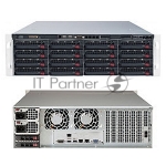 Серверная платформа SuperMicro SSG-6039P-E1CR16H x16 LSI3108 10G 2P 2x1200W