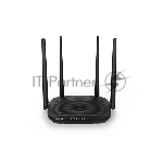Маршрутизатор Tenda AC5 1200Mbps 11AC wave2Router, MU-MIMO,1Ghz CPU，4X5dbi Antennas, 1X100Mbps WAN, 3x100Mbps LAN,WiFi On/Off Switch,Universal Rep