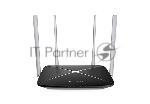 Беспроводный маршрутизатор Mercusys AC12, Dual Band, (867Мбит/с на 5 ГГц + 300Мбит/с на 2,4 ГГц)4 порта 100 Мбит/с, 4 фиксированных антенны