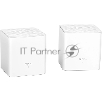 МаршрутизаторTenda nova MW3 (2 роутера) АС1200 Двухдиапазонная Wi-Fi Mesh система, 2 порта fast ethernet RJ45