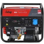 Электрогенератор бензиновый FUBAG BS 7500 A ES, 7 кВт, 80 дБ, 92.8 кг