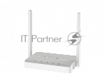 Роутер беспроводной Keenetic DSL (KN-2010) с модемом VDSL2/ADSL2+, Mesh Wi-Fi N300, 4-портовым Smart-коммутатором и портом USBИнтернет-центр