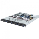 Серверная Платформа Gigabyte R121-340 1U, LGA1151, Intel C232, 4 x DDR4, 4 x 3.5" SATA, 2xGigabit Ethernet (1000 Мбит/с), 250 Вт