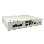 Сервер Caswell CAF-0262 Fanless Desktop Appliance CPU:Intel Atom (Denverton) C3338/C3558 Series Processor, Memory:DDR4, Ethernet Ports:2x Copper/SFP Ethernet Combo Ports, 4x Ethernet RJ45 Ports with 2 Pairs Bypass