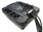Источник бесперебойного питания Powercom Spider SPD-750U USB LCD 450Вт 750ВА черный